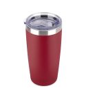 JUNSUNMAY 600ml 304 Stainless Steel Vacuum Insulated Coffee Travel Mug Double Wall Thermal Cup(Wine Red)