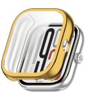 For Redmi Watch 5 eSIM Electroplated Full Coverage TPU Watch Protective Case(Gold)