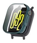 For Redmi Watch 5 Lite Tempered Film Integrated PC Watch Protective Case Second Variation Case(Pine Green)