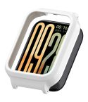 For Xiaomi Smart Band 9 Pro Hollow PC Half Coverage Watch Protective Case(White)