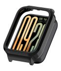 For Xiaomi Smart Band 9 Pro Hollow PC Half Coverage Watch Protective Case(Black)