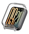 For Xiaomi Smart Band 9 Pro Hollow PC Half Coverage Watch Protective Case(Transparent)