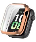 For Honor Watch 5 Electroplated Full Coverage TPU Watch Protective Case(Rose Gold)