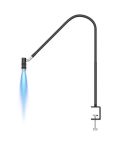 AL30 360 Adjustable Gooseneck UV Lamp Eyelash Extension / Nail Art 6W LED Light Curing Dryer(Black)