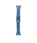 For  Amazfit Active 20mm Heart-Shaped Embossed Leather Watch Band(Cornflower Blue)