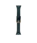 For Amazfit Bip 5 / GTR 4 Heart-Shaped Embossed 22mm Leather Watch Band(Forest Green)
