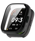 For Lexin Watch 3 Tempered Film Integrated PC Watch Protective Case(Black)