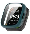 For Lexin Watch 3 Tempered Film Integrated PC Watch Protective Case(Pine Green)