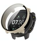 For Suunto Vertical Tempered Film Integrated PC Watch Protective Case(Ivory White)
