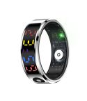 R12 SIZE 11 Smart Ring, Support Heart Rate / Blood Oxygen / Sleep / Multiple Sports Modes(Silver)