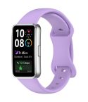 For Huawei Band 10 Butterfly Buckle Silicone Watch Band(Purple)