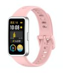 For Huawei Band 10 Nail Button Glossy Silicone Watch Band(Pink)
