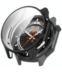 For OPPO Watch X2 Electroplated TPU Full Coverage Watch Protective Case(Black)