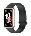 For Huawei Watch Band 10 / 10 NFC I-Shaped Magnetic Silicone Watch Band(Black)