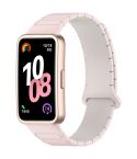 For Huawei Watch Band 10 / 10 NFC I-Shaped Magnetic Silicone Watch Band(Pink Starlight)