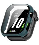 For Honor ROSSINI 2i Tempered Film Integrated PC Watch Protective Case(Pine Green)
