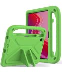 For Lenovo Tab TB-311 / WiFi 10.1 2025 Handle EVA Shockproof Tablet Case with Holder(Green)