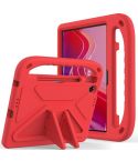For Lenovo Tab TB-311 / WiFi 10.1 2025 Handle EVA Shockproof Tablet Case with Holder(Red)