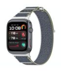 For Huawei Watch D2 Nylon Loop Hook and Loop Fastener Watch Band(Green Gray)