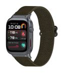 For Huawei Watch D2 Nylon Elastic Braided Watch Band(Green)