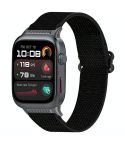 For Huawei Watch D2 Nylon Elastic Braided Watch Band(Black)