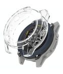 For Garmin Descent G2 TPU Half Coverage Translucent Watch Protective Case(Transparent White)