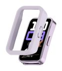 For Huawei Band 10 / 10 NFC / 9 / 9 NFC Half Coverage Hollow PC Watch Protective Case(Streamer Purple)