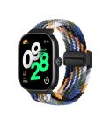 For Redmi Watch 5 / Xiaomi Smart Band 9 Pro Magnetic Buckle Loop Braided Watch Band(Denim Color)