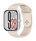 For Redmi Watch 5 / Xiaomi Smart Band 9 Pro Reverse Buckle Solid Color Silicone Watch Band(Ivory White)