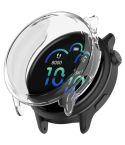 For Garmin Vivoactive 6 Electroplated TPU Full Coverage Watch Protective Case(Transparent)