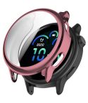 For Garmin Vivoactive 6 Electroplated TPU Full Coverage Watch Protective Case(Pink)