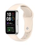 For Huewei Band 10 / 9 / 8 Reverse Buckle Glossy Silicone Watch Band(Starlight)