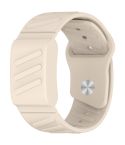 For WHOOP 4.0 Silicone Texture Watch Band(Starlight)