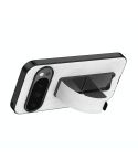 For Google Pixel 10 / 10 Pro Electroplating Wristband Holder Brushed Texture Phone Case(White)