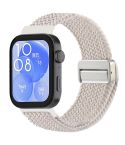 For Huawei Watch Fit 4 / Fit4 Pro / Fit3 Magnetic Buckle Loop Braid Watch Band(Starlight)