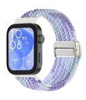 For Huawei Watch Fit 4 / Fit4 Pro / Fit3 Magnetic Buckle Loop Braid Watch Band(Violet)