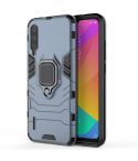 PC + TPU Shockproof Protective Case with Magnetic Ring Holder for Xiaomi CC9e / A3(Navy blue)
