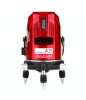 A5 Laser Level 2~5 Line Red Beam Line 360 Degree Rotary Level Self-leveling Horizontal&Vertical Available Auto Line Laser Level