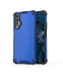 For Huawei Nova 5T Shockproof Honeycomb PC + TPU Case(Blue)