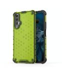 For Huawei Nova 5T Shockproof Honeycomb PC + TPU Case(Green)