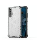 For Huawei Nova 5T Shockproof Honeycomb PC + TPU Case(White)