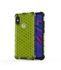 For Xiaomi Redmi Note5/Note5 Pro Shockproof Honeycomb PC + TPU Case(Green)