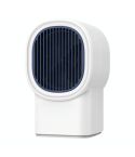 Home Heater Dormitory Small Silent Hot Air Blower(White)