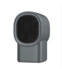 Home Heater Dormitory Small Silent Hot Air Blower(Gray)