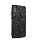 For Huawei P30 Litchi PU Leather Anti-falling TPU Protective Case(Black)