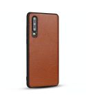 For Huawei P30 Litchi PU Leather Anti-falling TPU Protective Case(brown)