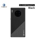 For Huawei Mate 30 Pro PINWUYO Rong Series  Shockproof PC + TPU+ Chemical Fiber Cloth Protective Cover(Black)
