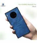 For Huawei Mate 30 Pro PINWUYO Zun Series PC + TPU + Skin Waterproof and Anti-fall All-inclusive Protective Case(Blue)
