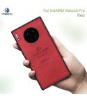 For Huawei Mate 30 Pro PINWUYO Zun Series PC + TPU + Skin Waterproof and Anti-fall All-inclusive Protective Case(Red)