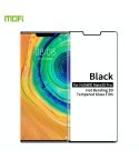 For Huawei Mate 30 Pro MOFI 9H 3D Explosion Proof Thermal Bending Full Screen Covered With Tempered Glass Film(Black)